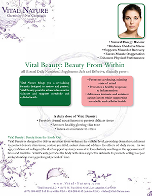 Vital Beauty Brochure