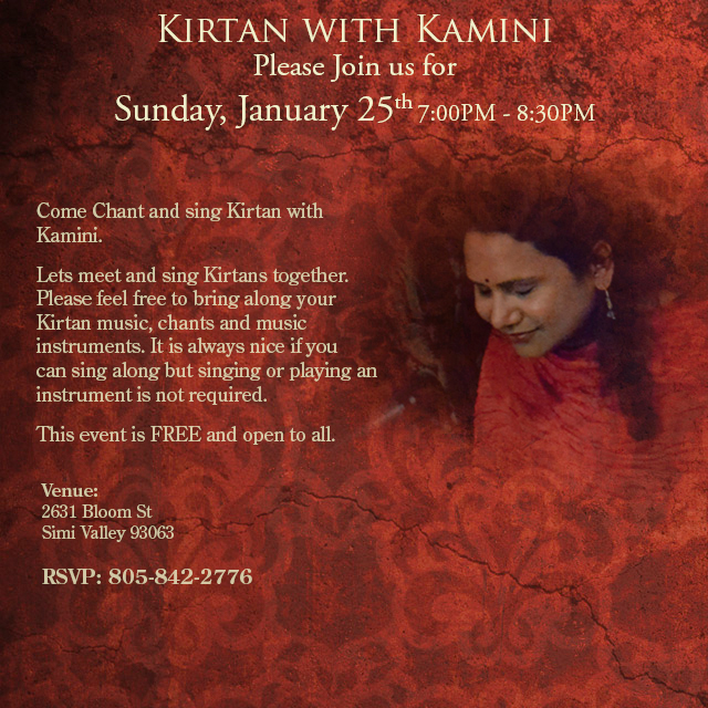 Kirtan with Kamini