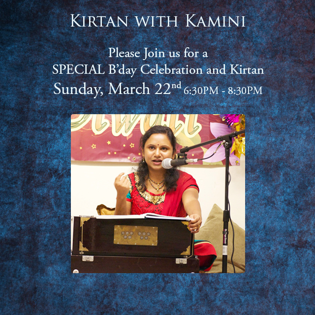 Kirtan with Kamini