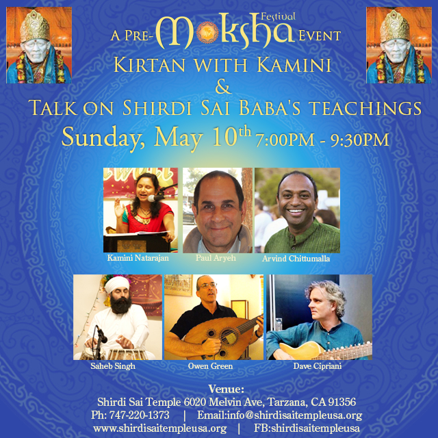 Pre-Moksha Kirtan with Kamini