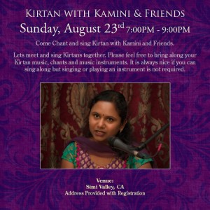 Kirtan with kamini