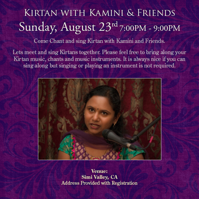 Kirtan with kamini