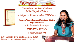 Kirtan with Kamini at Kathmandu Boutique