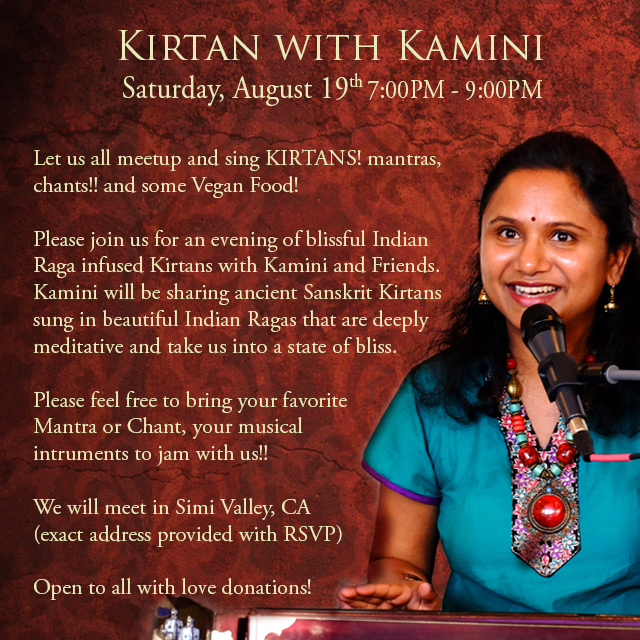 Kirtan with Kamini