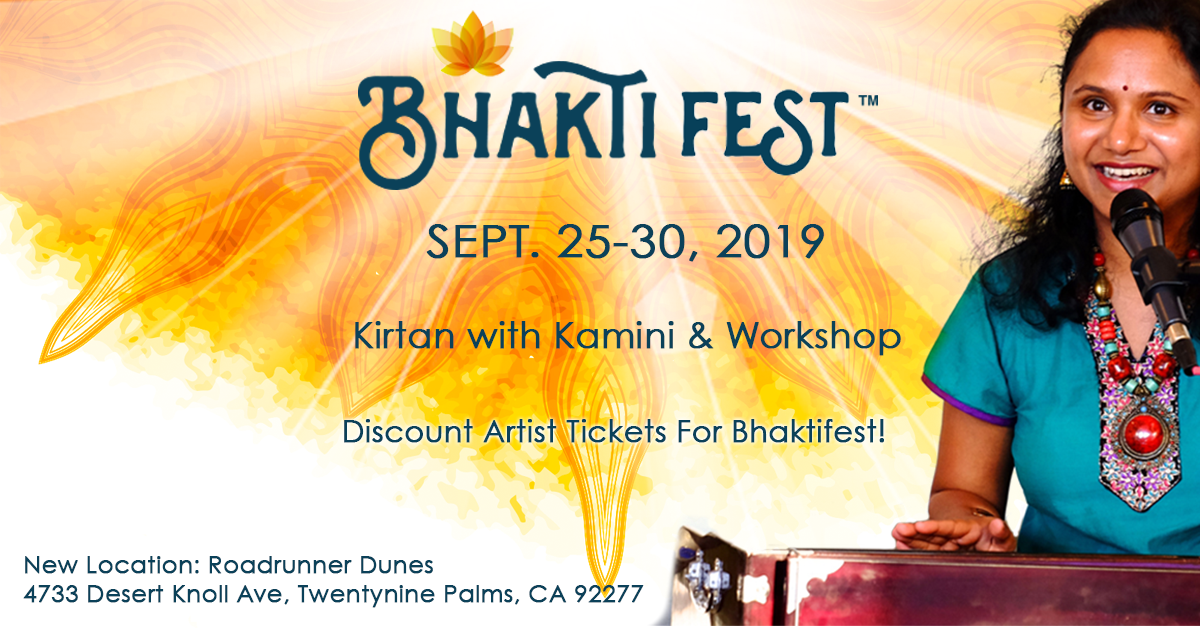 Bhakti Fest 2019 - kaminimusic.com